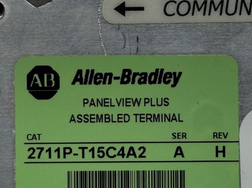 Allen Bradley P T C A Rp A Rdt C Panelview Plus Perfect