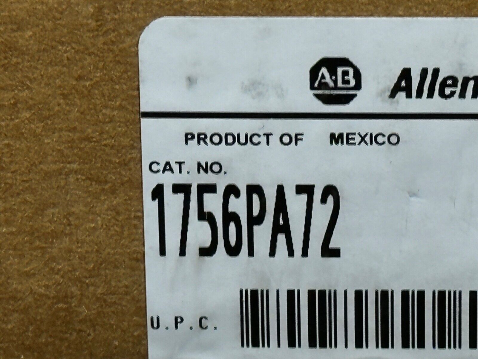 Surplus Sealed Allen Bradley Pa Ser C Controllogix Ac Power