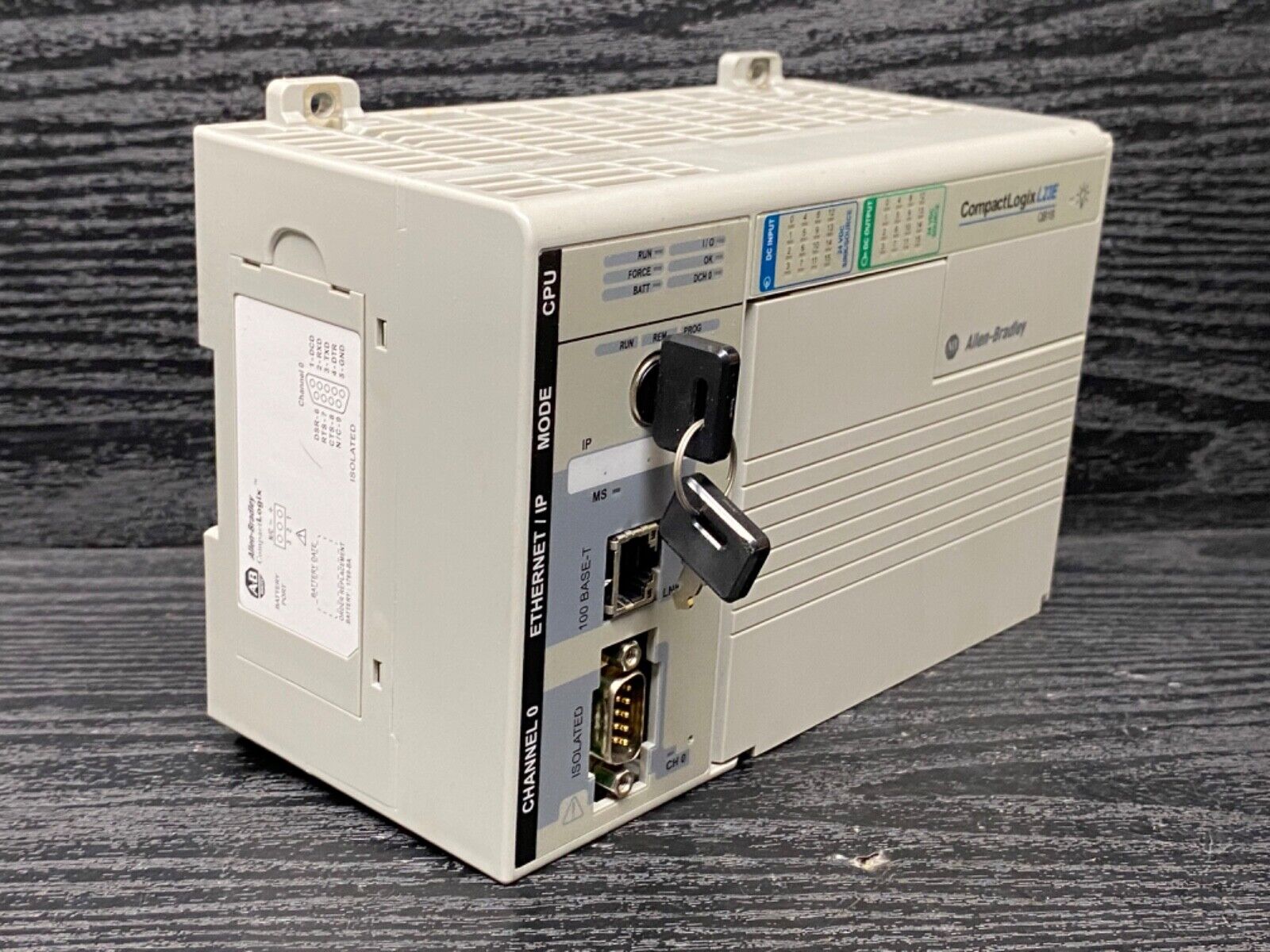 Allen Bradley 1769-L23E-QB1B Q818 Ser B CompactLogix 5223E Controller ...