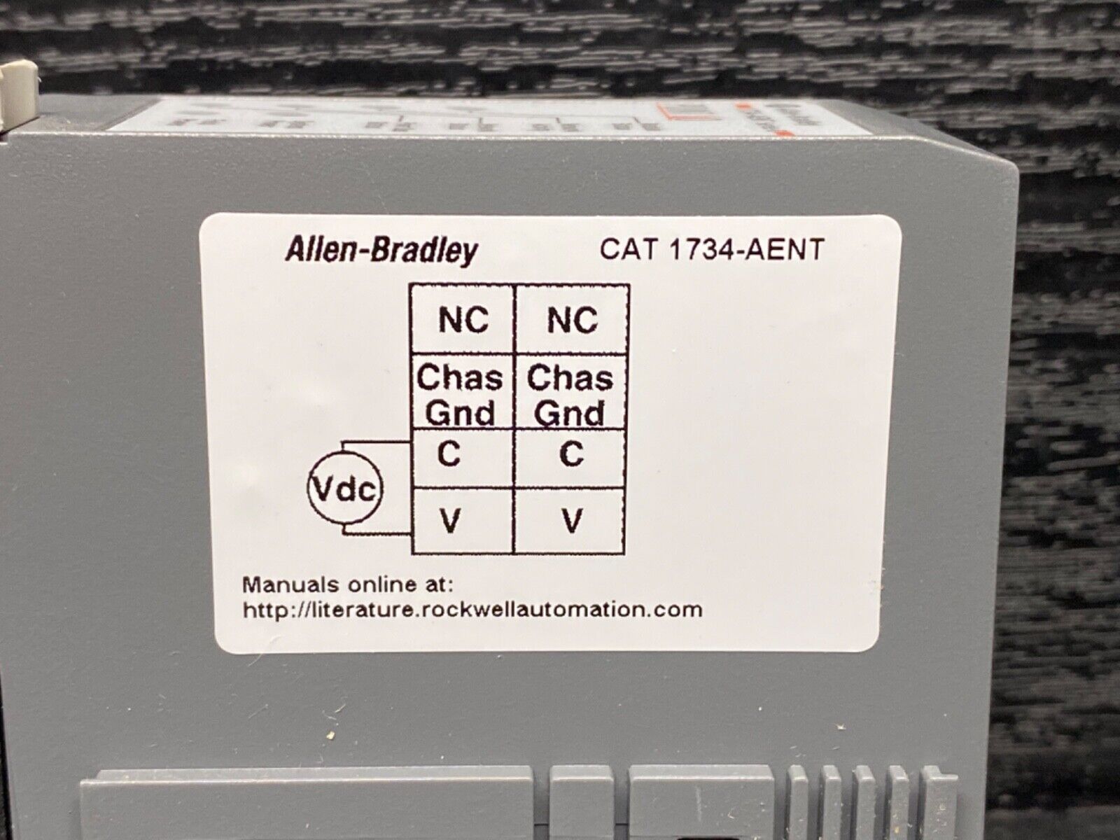Allen Bradley 1734AENT B FW 5.012 1734RTB Point I/O
