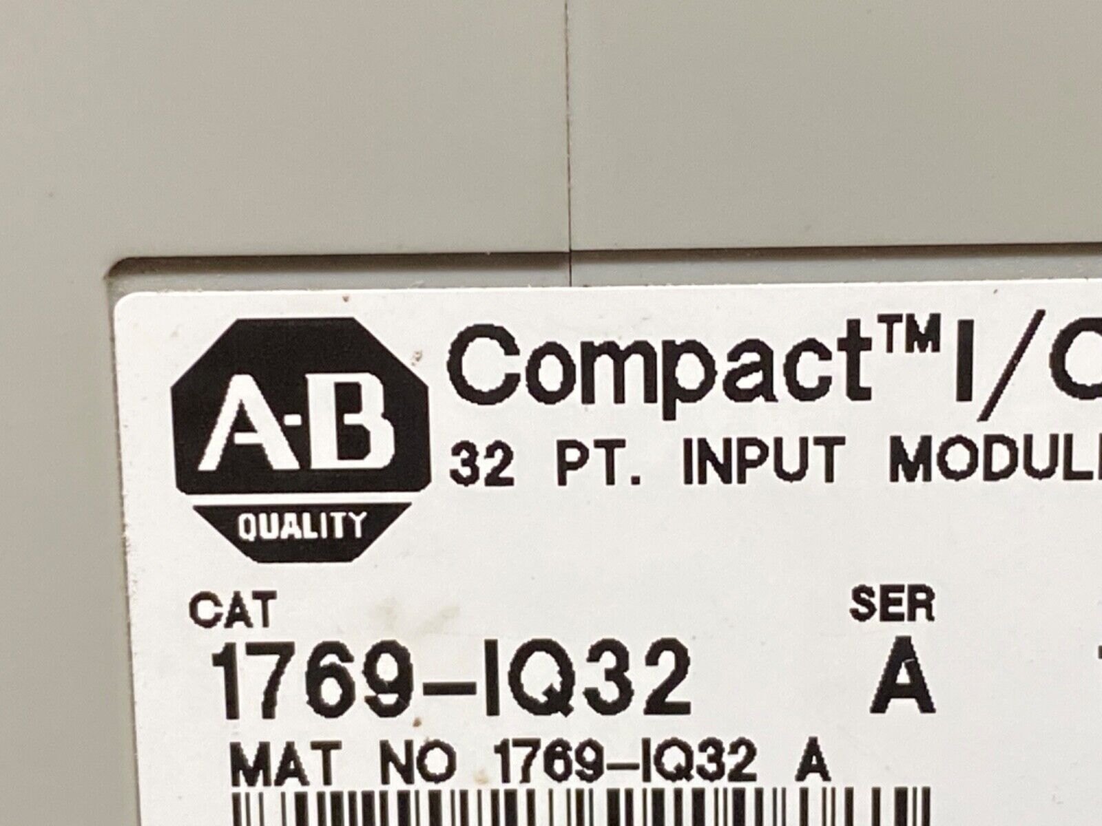 Allen Bradley 1769-IQ32 1769-1Q32 Compact I/O MicroLogix Input Module ...