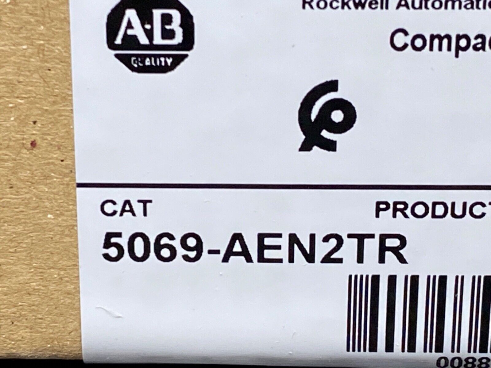 2020 Surplus Sealed Allen Bradley 5069AEN2TR Compact Logix 5000
