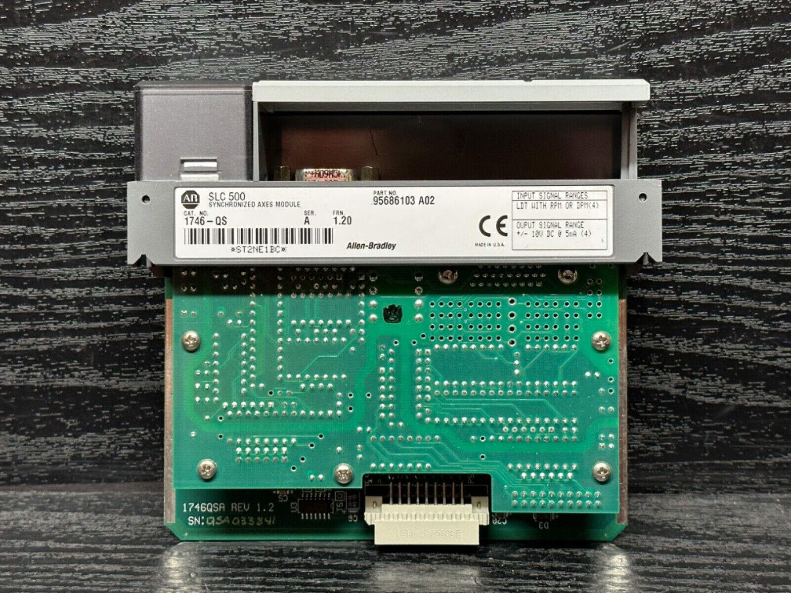 Allen Bradley 1746QS Ser A SLC 500 Hydraulic Synchronized Axes Control