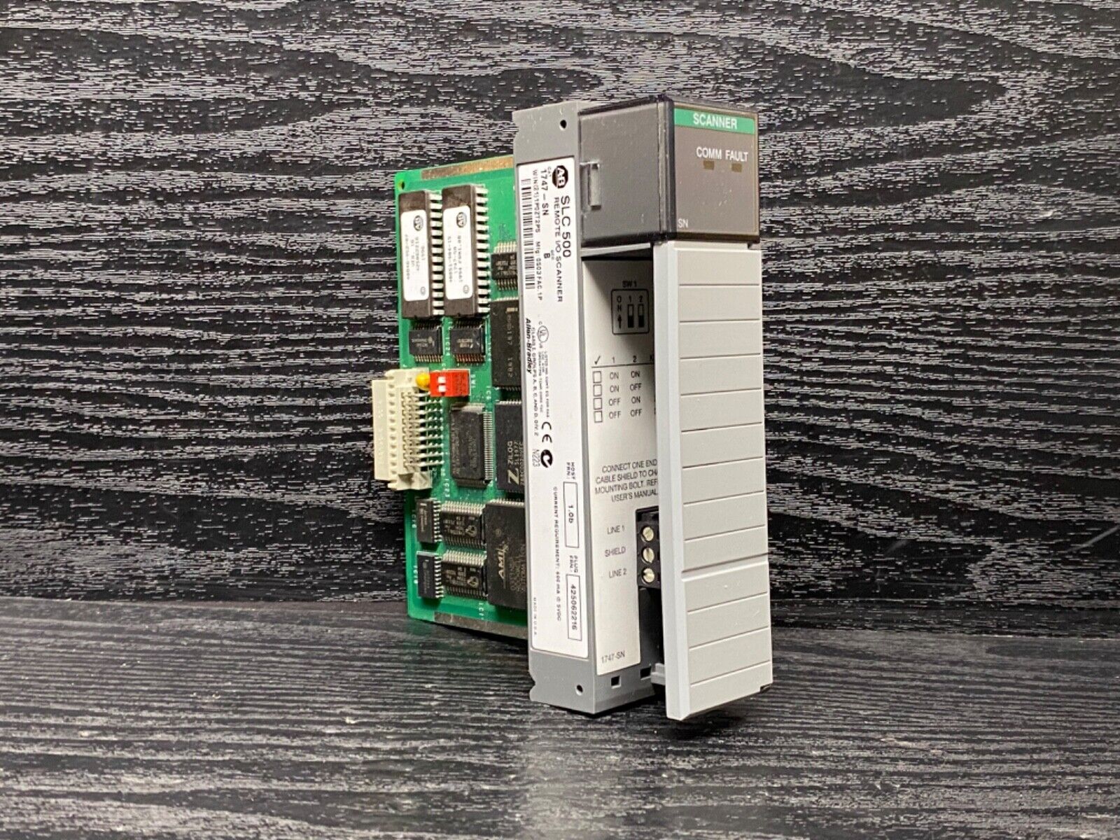 Allen Bradley 1747SN 1747SN Ser B FRN 1.0b SLC 500 Remote I/O Scanner